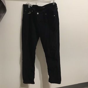 Levi’s Black Corduroy Pants *Low Waisted*